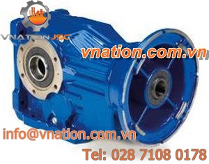 bevel gear reducer / helical / orthogonal / industrial