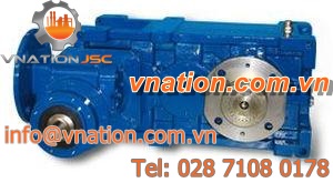 worm gear reducer / orthogonal / for hoist units
