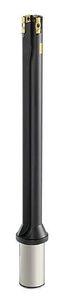 insert drilling tool / carbide / deep hole / long-shank