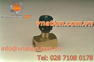 needle valve / shut-off / stainless steel / for supercritical fluids