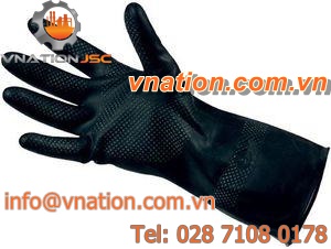 laboratory gloves / chemical protection / polychloroprene resistant