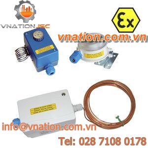 passive pressure sensor / ATEX / binary / with temperature sensor