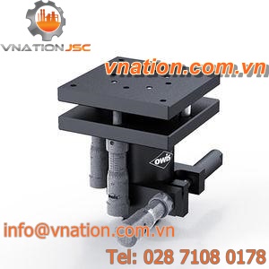 linear positioning stage / manual / 2-axis / prism