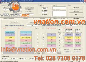 measurement software / for spectrometers / 3D / 2D