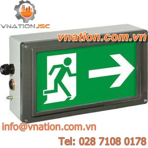 surface-mounted safety lighting / LED / robust / maintenance-free