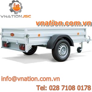equipment trailer / single-axle / utility / low-loaders