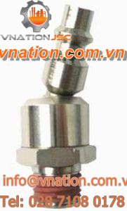 threaded fitting / elbow / spherical