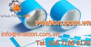 single-sided adhesive tape / acrylic / thermally-conductive / industrial