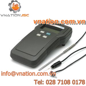 digital thermometer / thermistor / portable / precision