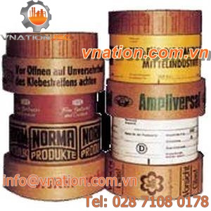 single-sided adhesive tape / gummed / for logistics
