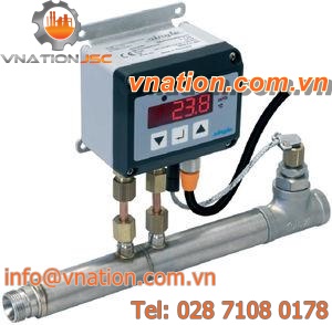 differential-pressure flow meter / for water / insertion