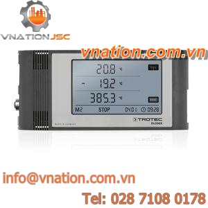 temperature data-logger / multi-channel / USB / with LCD display