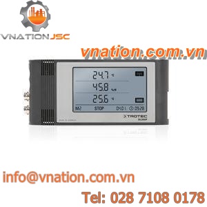 temperature data-logger / programmable / USB / rugged