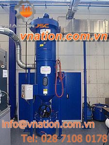 wet type dust collector / pneumatic backblowing / stand-alone / for grinding dust and chips