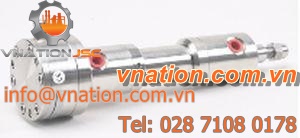 hydraulic cylinder / with piston rod / double-acting / custom