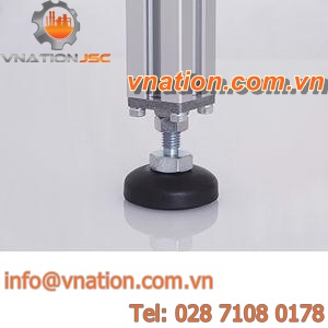 machine foot / leveling / steel