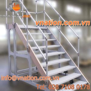 aluminum profile / for stairs / for ladders
