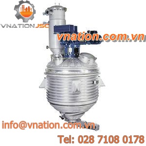 vacuum dryer / mixer / for bulk materials / vertical