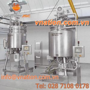 drum mixer / batch / for the cosmetics industry / for the chemical industry