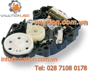 DC electric micro gearmotor / parallel-shaft / spur