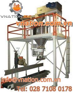 bag filler / vertical / weight / for powders