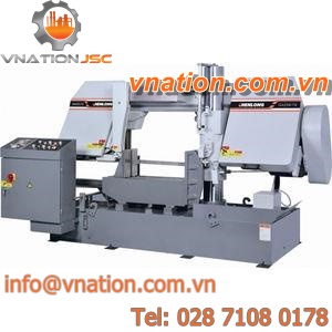 band saw / with cooling system / double-column / horizontal