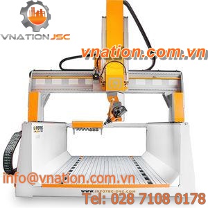 5-axis CNC milling machine / vertical / bridge