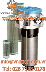 hydraulic filter / semi-submersible / pressure / return-line