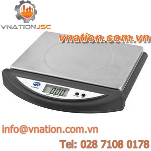 laboratory scales / with LCD display / stainless steel