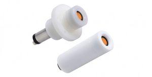 cylindrical distance sensor / ultrasonic / IP67