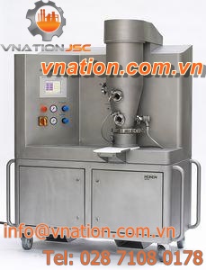 fluidized bed dryer / granulator / laboratory / batch