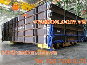 modular self-propelled trailer / heavy-duty