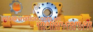 rotary cylinder / hydraulic / rack-and-pinion / double-acting