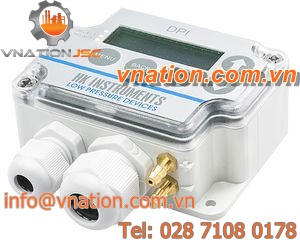 electronic pressure switch / differential / for air / IP54