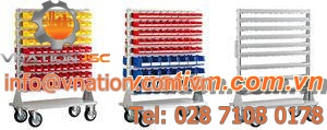 mobile shelving / bin