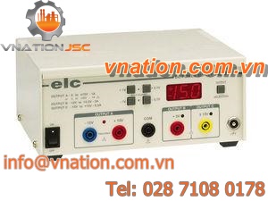 AC/DC power supply / regulated / tabletop / digital