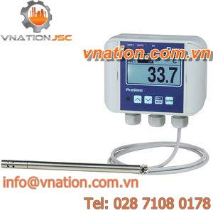 temperature controller with LCD display / without display / IP65