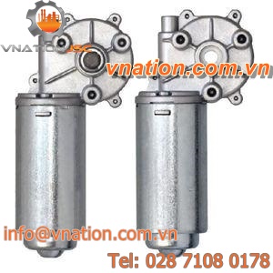 right-angle electric gearmotor / worm / 24V / 12V