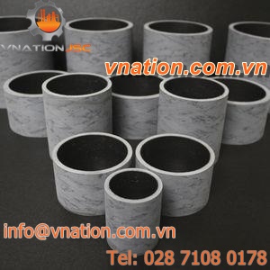 multilayer plain bearing / PTFE / synthetic fiber / lead-free