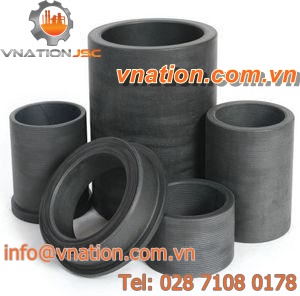 radial plain bearing / composite / graphite / aramid