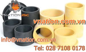 radial plain bearing / graphite / for heavy-duty applications