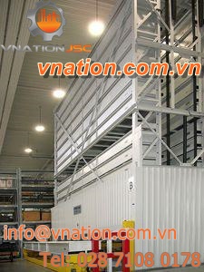 storage cabinet / containerized / metal / automatic