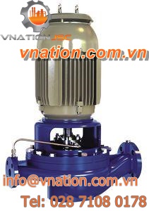 chemical pump / electric / centrifugal / in-line