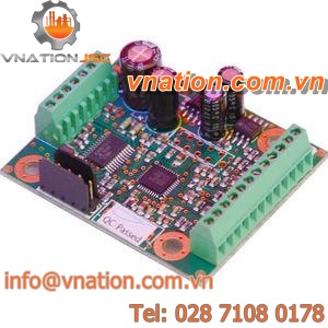 stepper motor controller / 10-48V / 6 analog inputs / 2 digital outputs