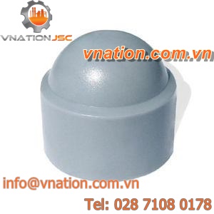 hexagonal cap / round / polyethylene / protective