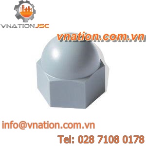 cap with hexagonal head / polyethylene / protective
