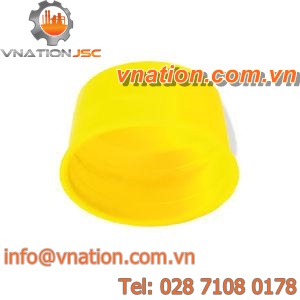 conical plug / round / female / plastic