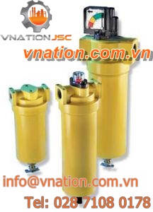 compressed air filter / activated carbon / coalescing