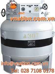 oxygen tank / for liquified gas / nitrogen / cryogenic