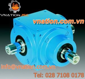 bevel gear reducer / orthogonal / for robotics / maintenance-free